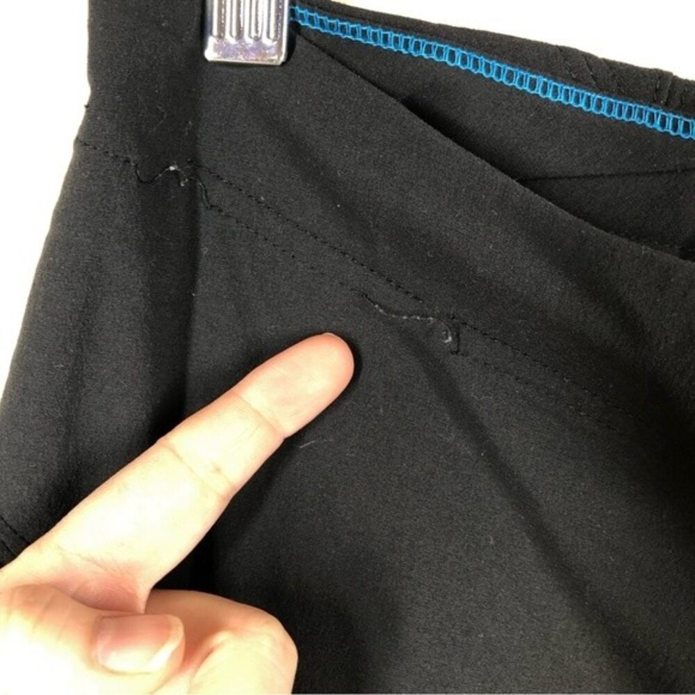 Columbia Just Right Woven Knee Pant Cropped Black 6 - Picture 4 of 11